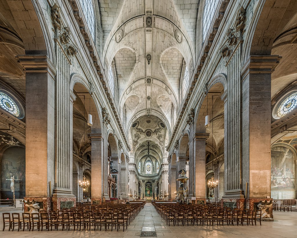 Figure 1: The nave of the Saint-Sulpice Church in Paris