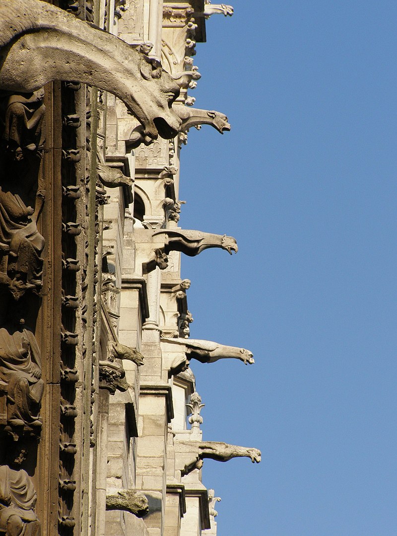 Figure 1: Gargoyles of Notre-Dame de Paris